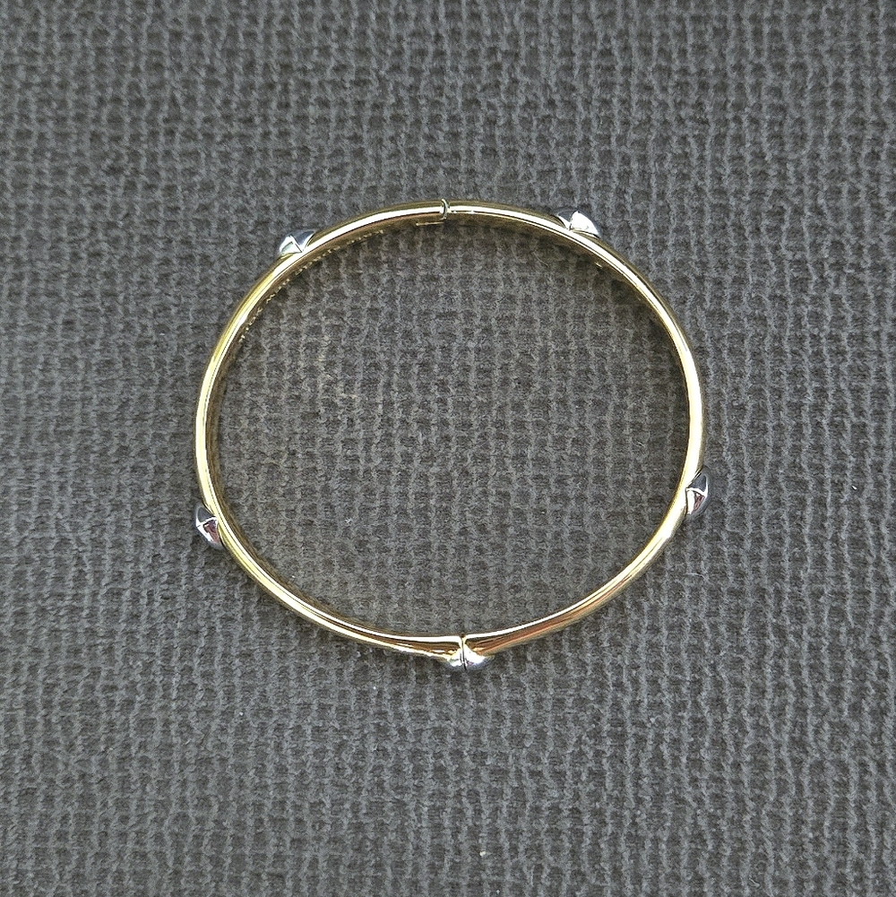 Kate Spade Gold💛 "Heartful" Hinged Bracelet - NWT - Picture 6 of 16